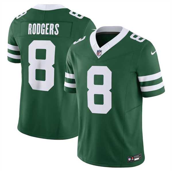 Men & Women & Youth New York Jets #8 Aaron Rodgers Green 2024 F.U.S.E. Vapor Limited Football Stitched Jersey->new york jets->NFL Jersey